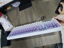 狼蛛（AULA）S99无线蓝牙有线三模键盘机械手感 游戏电竞专用RGB背光拼色静音键盘鼠标套装mac电脑键盘 S99Pro紫气东来【多功能显示屏】三模RGB 实拍图