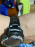 适配卡西欧表PRG-250/260/500 PRW-2500/3500/5100男树脂硅胶手表带配件 实心精钢 黑色 18mm 晒单实拍图