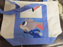 迪士尼包包女包帆布手提包卡通帆布包朱迪蓝白通勤小包生日礼物女 实拍图