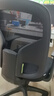 得力（deli）4900S 人体工学靠背办公椅/电脑椅/职员椅 可升降转椅舒棉坐垫 黑 实拍图