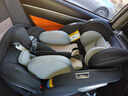 初婴贝儿童安全座椅汽车用0-4-12岁婴儿宝宝车载可坐可躺i-Size通风加热 悦享版黑+通风加热+支撑腿+遮阳棚+175°躺 实拍图
