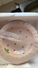 食品级草莓陶瓷餐盘可爱家用宿舍草帽盘蛋糕盘高颜值精致餐具碗盘 8.5英寸-草莓裙花边盘1个装 实拍图
