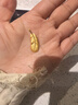 周生生 羽毛黄金吊坠爱情密语足金丘比特之羽不含项链 86820P计价 2.13克(含工费130元) 实拍图