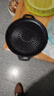 麦饭石烤肉盘家用不粘锅铁板烧韩式烤肉锅电磁炉卡式炉户外烤盘 太阳花烤盘 28cm 实拍图