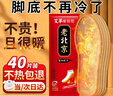 艾小姐【40片装】自发热鞋垫男女加热鞋垫暖足暖脚贴艾草暖宝宝暖脚神器 自发热女款40片【适合35-39码】 实拍图