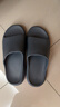 京东京造【3.5cm踩屎感】eva厚底拖鞋男士防臭休闲凉拖鞋 碳灰 42-43 实拍图