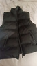 罗蒙马甲男秋冬季新款加厚羽绒棉男士宽松无袖坎肩背心羽保暖绒服男装 MJ007黑色 XL 约115-130斤 实拍图