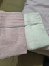 洁丽雅（Grace）新疆长绒棉毛巾2条装 家用柔软纯棉吸水洗脸面巾 60*30cm粉+米 实拍图