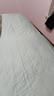 无印良品A类针织大豆床褥床垫遮盖物家用四季防滑可折叠被褥子1.8x2米床白 实拍图