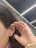 DAISY DREAM医用手术钛钢耳钉女防掉养耳洞耳环高级感耳骨钉睡觉免摘耳蜗耳饰 5mm圆头耳钉【医用钛钢防致敏】 实拍图
