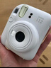 INSTAX富士instax立拍立得 一次成像相机 mini12（mini11升级款）茉莉白 实拍图