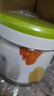 茶花调料盒圆形玻璃调味瓶家用厨房调味罐盐罐调料罐调味盒调味料带勺 450ML绿色 实拍图