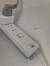 得力（deli）雅白系列国标安全插座/插排/插线板/接线板/排插/拖线板延长线 总控开关 保护门3位3米33911(03) 实拍图
