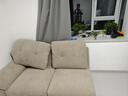 法莎蒂布艺沙发客厅现代简约直排三人位复古奶油云朵沙发雪尼尔 2.7米单扶单+单+单扶单 【豪华版雪尼尔婴儿绒】 实拍图