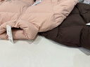 优衣库童装男童女童蓬松羽绒茄克外套夹克羽绒服25秋冬新款478148 10 水粉色 160 实拍图