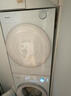 松下（Panasonic）【小薄荷S5顶奢版】洗烘套装 银离子除菌 550mm超薄全嵌10kg滚筒洗衣机+变频热泵烘干机M2Q1+M2QR1 实拍图