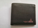 稻草人男士钱包欧美时尚票夹头层牛皮短款钱包钱夹啡色生日礼物 实拍图