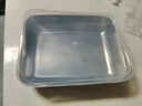 不锈钢保鲜盒冰箱专用带盖密封便当盒饭盒收纳冷冻菜盘果盘烤鱼盘 【带盖】3个装 实拍图