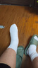 浪莎袜子男纯棉双针中筒抗菌防臭男袜全棉吸汗男士长筒商务休闲棉袜 实拍图