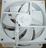 ID-COOLING（酷凛）12CM机箱风扇 白色无光 FDB轴承  PWM温控散热 适用240/360水冷 风冷散热器改装 AF-125-W 实拍图