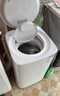 美的（Midea）迷你洗衣机 MB30VH36E 3KG婴儿小型儿童内衣洗衣机 全自动波轮 高温煮洗 除菌除螨宿舍 以旧换新 晒单实拍图