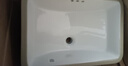 科勒（KOHLER）台盆方形台下盆面盆拉蒂纳浴室卫生间洗手盆陶瓷洗脸盆2215 【21寸】台盆+弹跳式下水器 实拍图