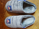 大嘴猴（paul frank）棉拖鞋男士秋冬季室内家居拖鞋毛绒保暖厚底棉鞋男款深灰280PF607 实拍图