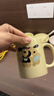 可爱卡通高颜值陶瓷猫咪马克杯情侣水杯送闺蜜创意实用杯子 情侣小狗马克杯【单杯】1个350ml 实拍图