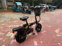 新日（Sunra）新国标折叠电动自行车铝合金代驾电动车锂电池助力电瓶车超长续航迷你小型男女士代步 高配8减震/A品电芯10A/30km 实拍图
