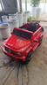 福儿宝奔驰授权大G儿童电动车玩具车可坐人四轮带遥控越野小孩宝宝送礼 四驱红+减震器+后备箱+皮座 实拍图