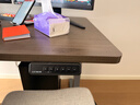 乐歌【政府补贴】电动升降桌电脑桌书桌办公学习桌子E2灰胡桃木色1.4M 实拍图