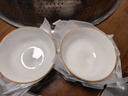 陶瓷碗家用喜庆乔迁新居碗碟餐具套装岁月静好饭碗 岁月静好4碗 实拍图
