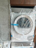 西门子（SIEMENS）小晶钻智净版Pro 洗烘套装 10kg滚筒全自动洗衣机+10kg变频热泵烘干机  WG52H1U00W+WQ53H2001W  实拍图