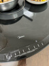 美的（Midea）小欢聚暖菜板加热板热菜板保温板 2000W电陶炉火锅家用旋转餐桌转盘政府补贴（圆形80CM）HBU80YH 实拍图