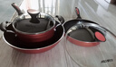 爱仕达 ASD 锅具套装  明火专用不粘炒锅煎锅汤锅三件套装锅 带锅铲 实拍图