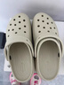 卡骆驰（CROCS）经典云朵老爹鞋洞洞鞋时尚百搭女鞋拖鞋一脚蹬|206750 骨白色-2Y2(含智必星) 34 (210mm) 实拍图