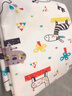 安可新 可洗隔尿垫【1条装】婴幼儿纯棉护理垫隔污尿垫80*100cm动物园款 实拍图