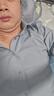 柒牌【7A抗菌2A防螨/胶条衬衫】长袖衬衫男2025秋季商务正装衬衣 实拍图