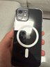 倍思 适用苹果12手机壳 iphone12保护套magsafe磁吸充电壳防滑防摔男女镜面网红潮款 全透明 实拍图