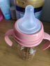 贝亲（Pigeon）自然离乳 PPSU重力球吸管双把手奶瓶 330mL 12月+ AA253 实拍图