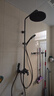 恒洁淋浴花洒全套精铜主体可升降易除垢喷头花洒套装 【爆款精铜主体】HMF950-333B-SH 实拍图
