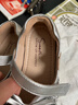 斯纳菲女童皮鞋春秋儿童水晶鞋亮钻公主鞋小女孩舒适软底单鞋月光银25 实拍图
