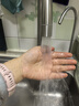 京东京造 厨房水龙头304不锈钢双水花360°旋转冷热双控适用于水槽洗菜盆 实拍图