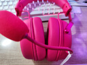 迈从（MCHOSE）V9 Pro游戏耳机头戴式电竞电脑耳机三角洲行动fps吃鸡听声辨位电竞芯片声卡7.1声道无线蓝牙有线 【V9 Pro 无线7.1版】53mm大动圈浆果红 实拍图