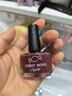 CandyMoyo健康0毒水性指甲油美甲持久显白不可撕拉无需照灯CMS394 安可拉红 实拍图