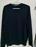 雅戈尔（YOUNGOR）羊毛衫男全绵羊毛羊毛衫舒适暖和厚度适中 VYQW639998HVA蓝色 L 105c 实拍图