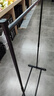 欧润哲晾衣架落地晒衣阳台室内卧室晾衣杆固定挂衣架置物单杆黑色60cm 实拍图