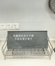 霜山沥水架304不锈钢碗碟收纳架子多功能家用厨房台面碗筷沥水篮 【单层无配件】长50.5宽21高18cm 实拍图