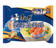 康师傅 方便面 经典鲜虾鱼板袋面98g*24 泡面整箱速食 方便食品  实拍图
