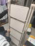 肯泰梯子家用梯加厚折叠梯人字梯家用伸缩梯多功能花架四步F1W-NB4H 实拍图